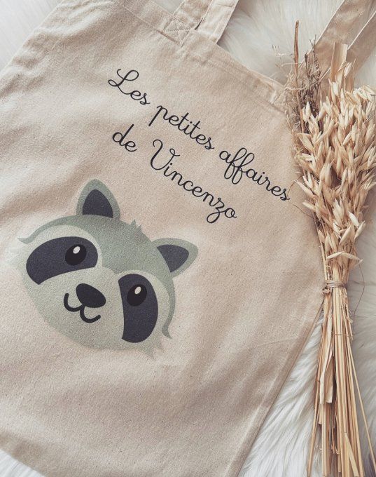 Tote bag enfant personnalisé avec l'image de son choix