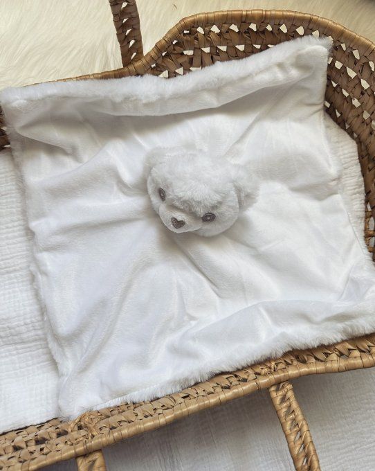 Doudou ours - Broderie simple